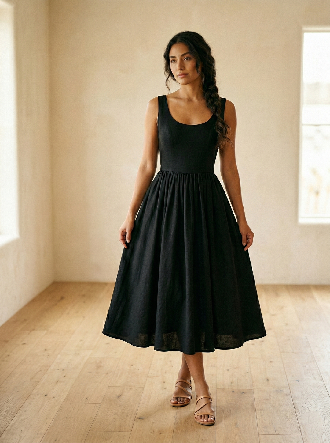 MTO - Emily Linen Dress