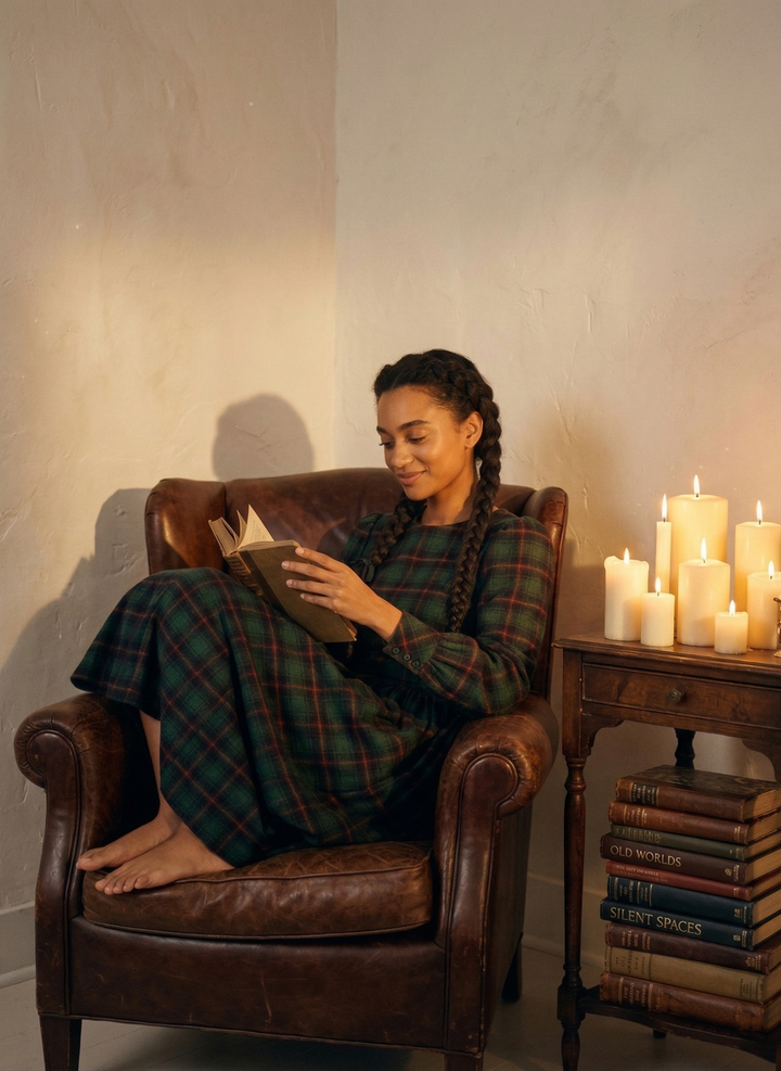 MTO - Agnes Plaid Dress
