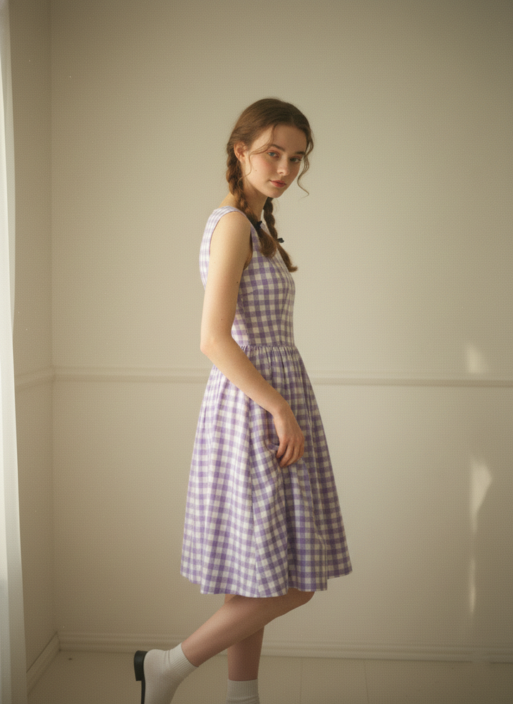 MTO - Audrey Gingham Dress