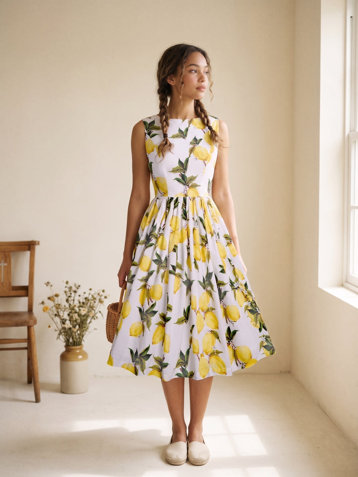 Audrey Dress "Freshly Squeezed"