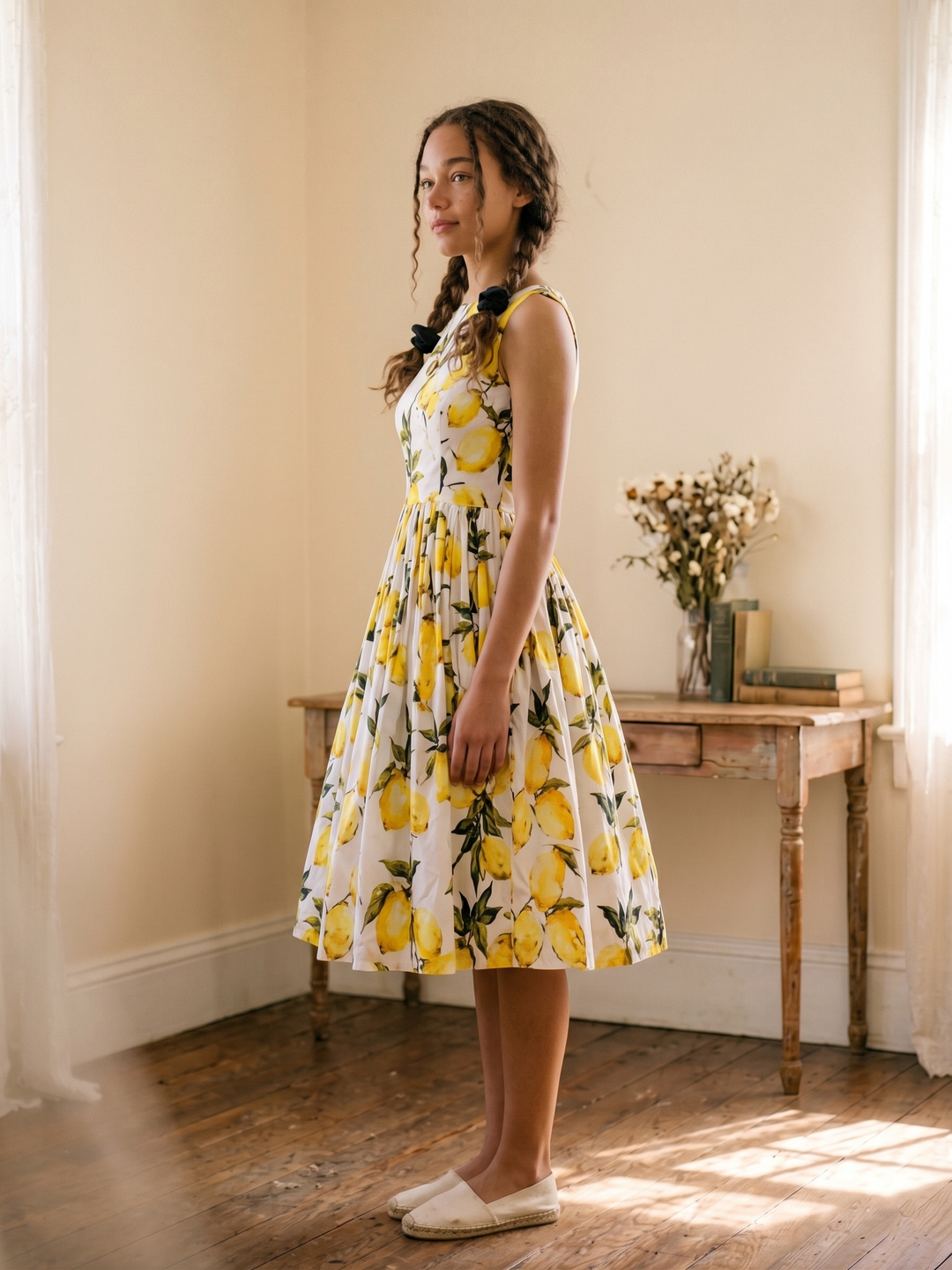 Audrey Dress "Freshly Squeezed"