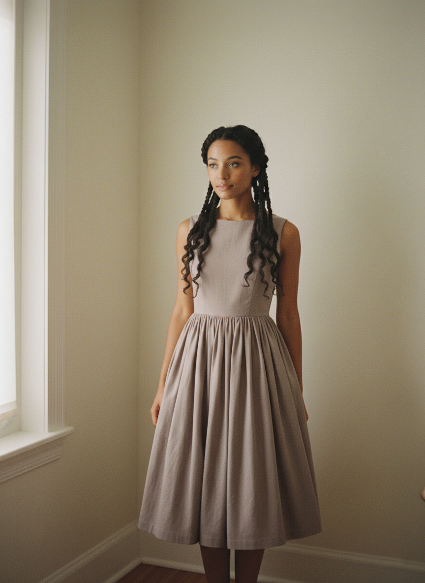 MTO - Audrey Linen Dress