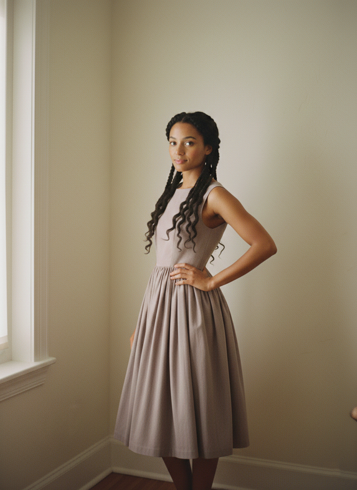 MTO - Audrey Linen Dress