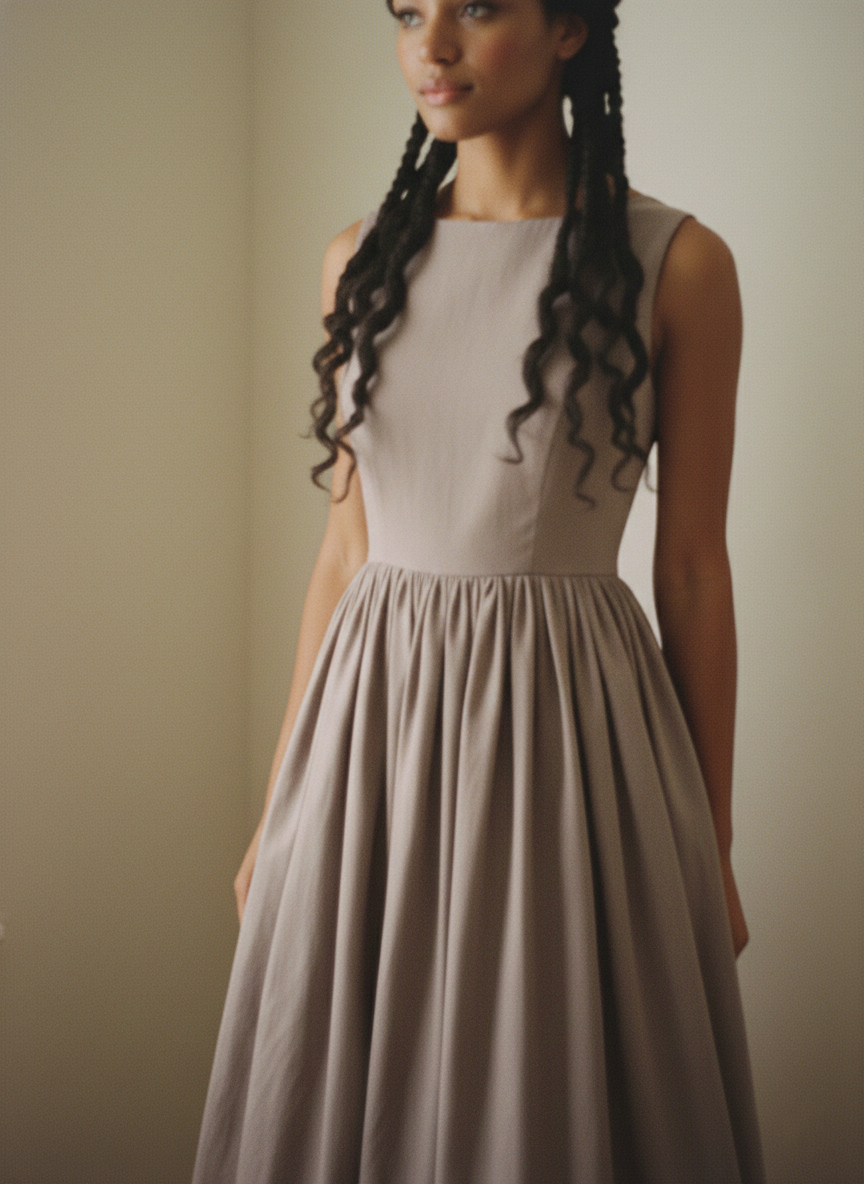 MTO - Audrey Linen Dress