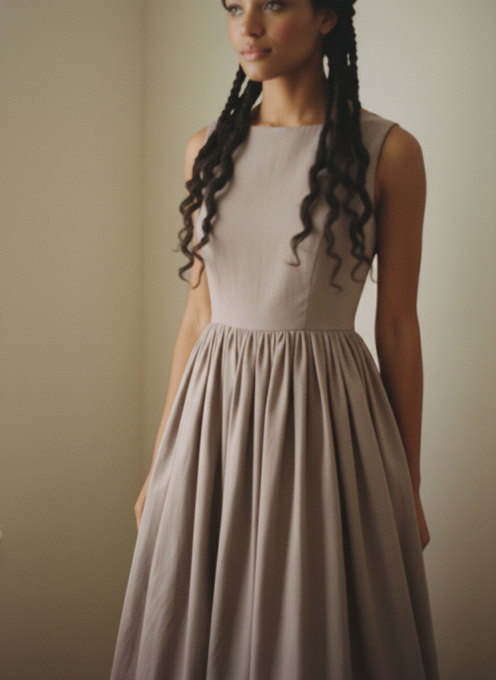 MTO - Audrey Linen Dress