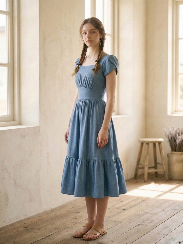 MTO - Ava Linen Dress