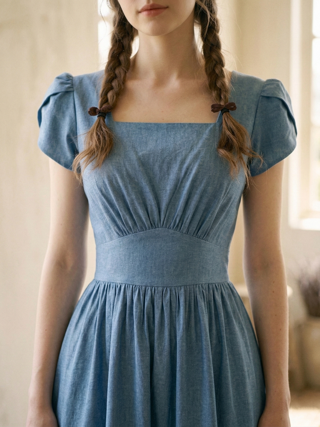 MTO - Ava Linen Dress