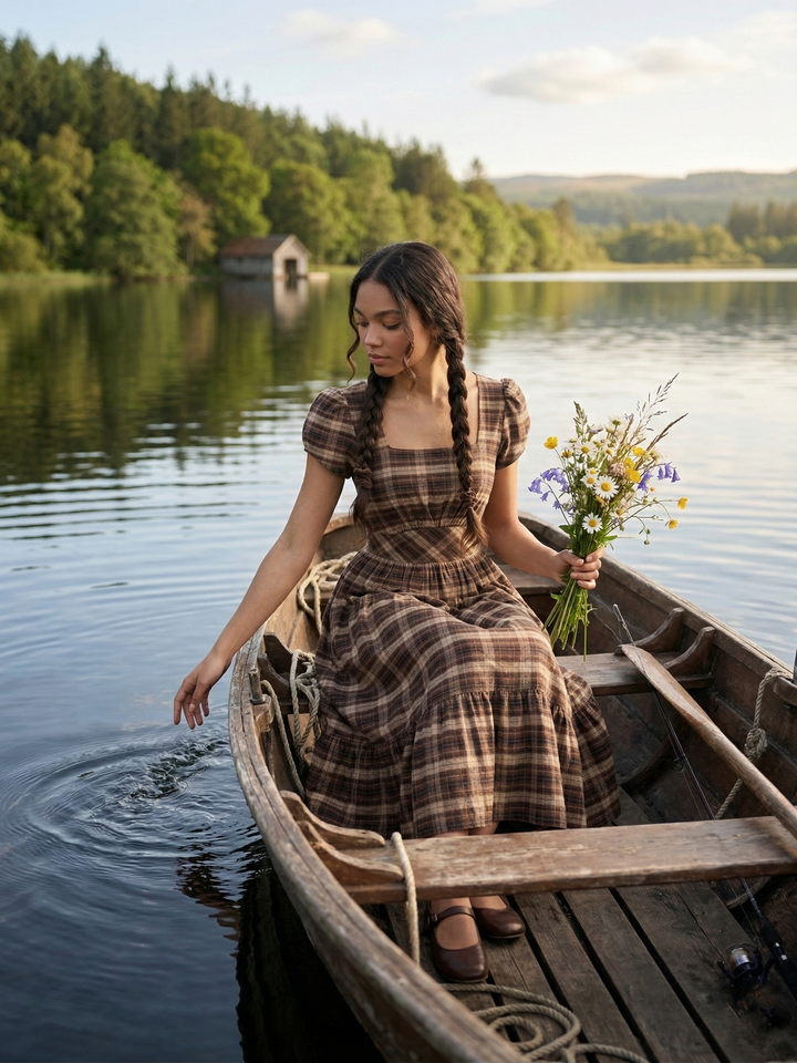 MTO - Ava Plaid Dress