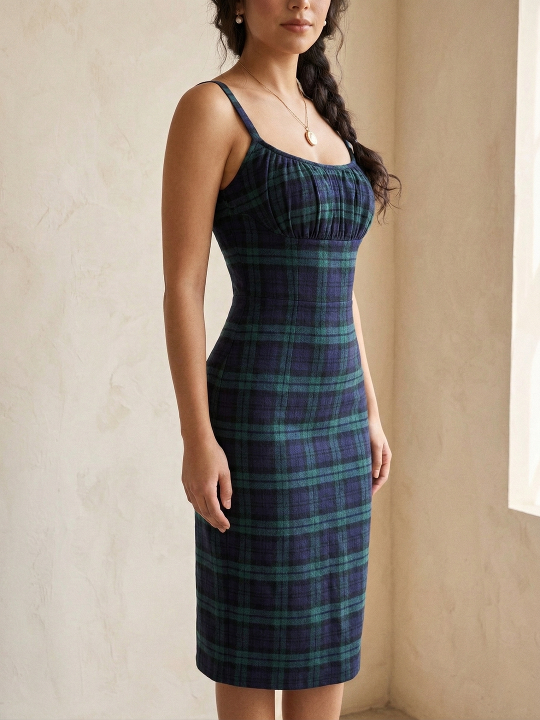 MTO - Bettie Plaid Dress