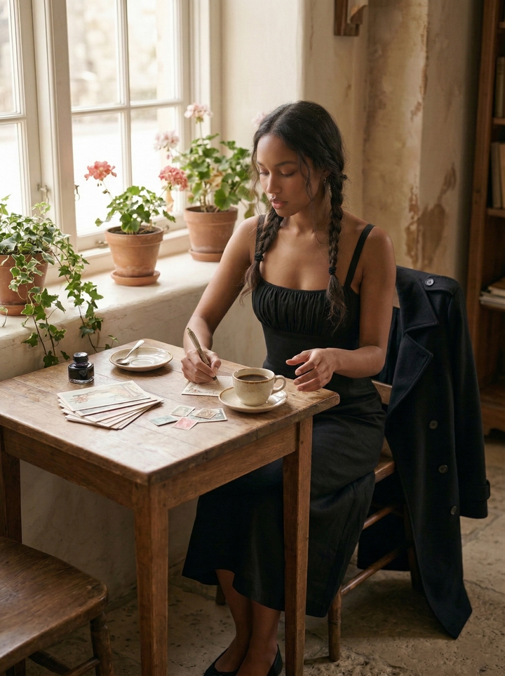 MTO - Bettie Solid Cotton Dress