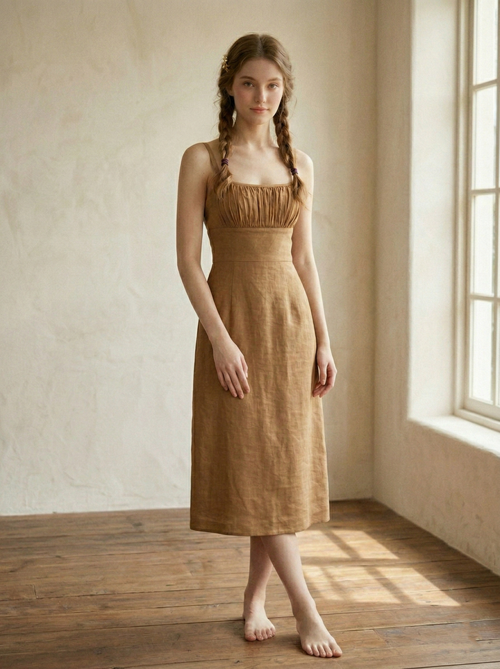 MTO - Bettie Linen Dress