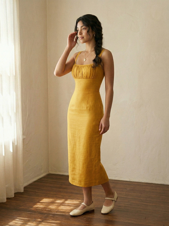 MTO - Bettie Linen Dress