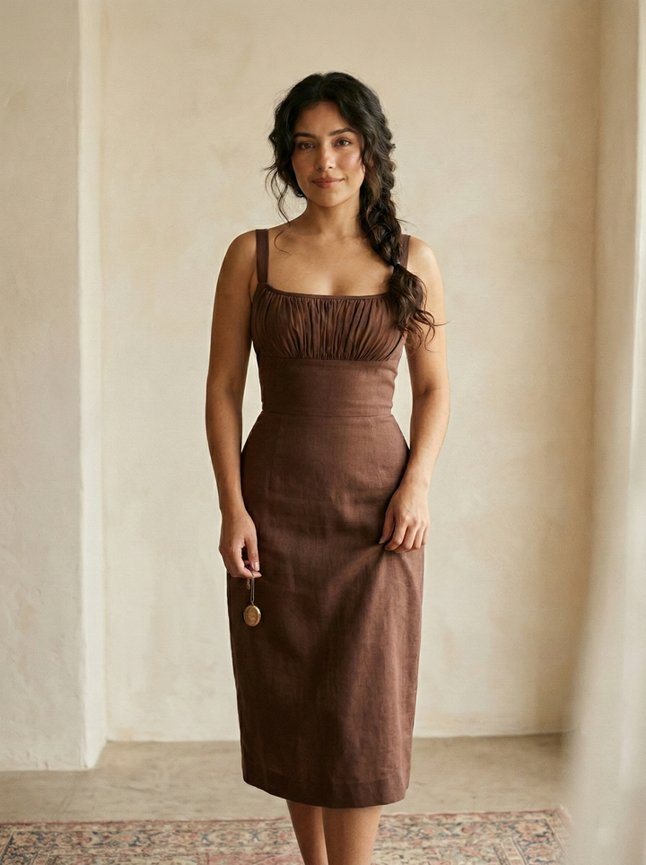 MTO - Bettie Linen Dress