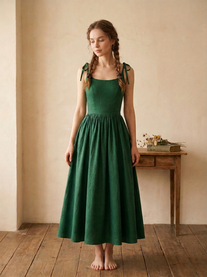 MTO - Birdie Linen Dress