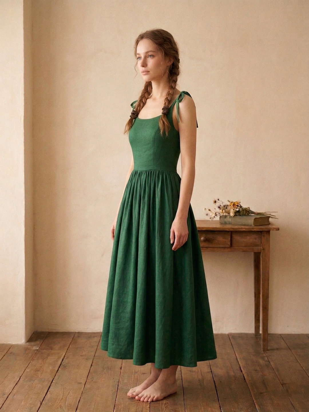 MTO - Birdie Linen Dress