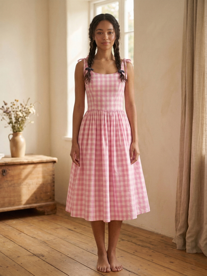 MTO - Birdie Gingham Dress
