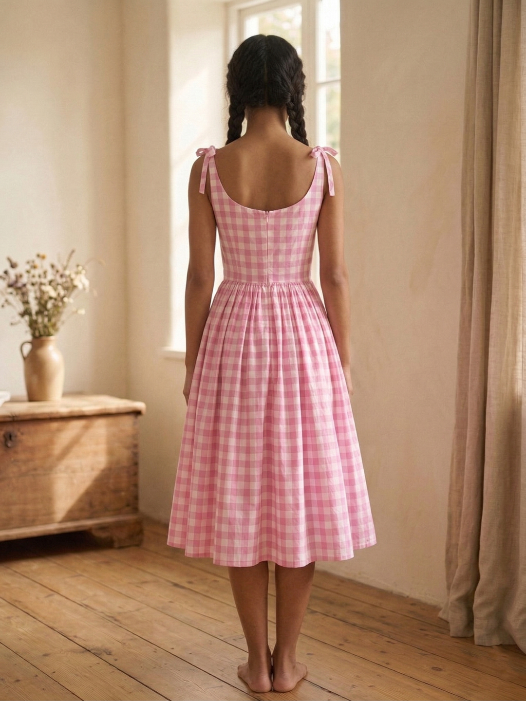 MTO - Birdie Gingham Dress
