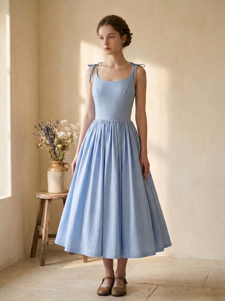 MTO - Birdie Linen Dress