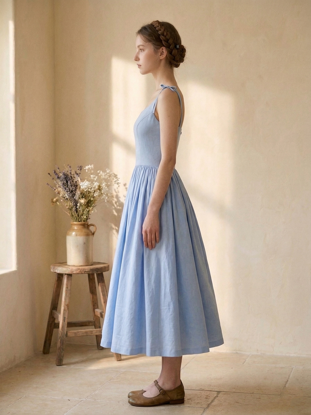 MTO - Birdie Linen Dress