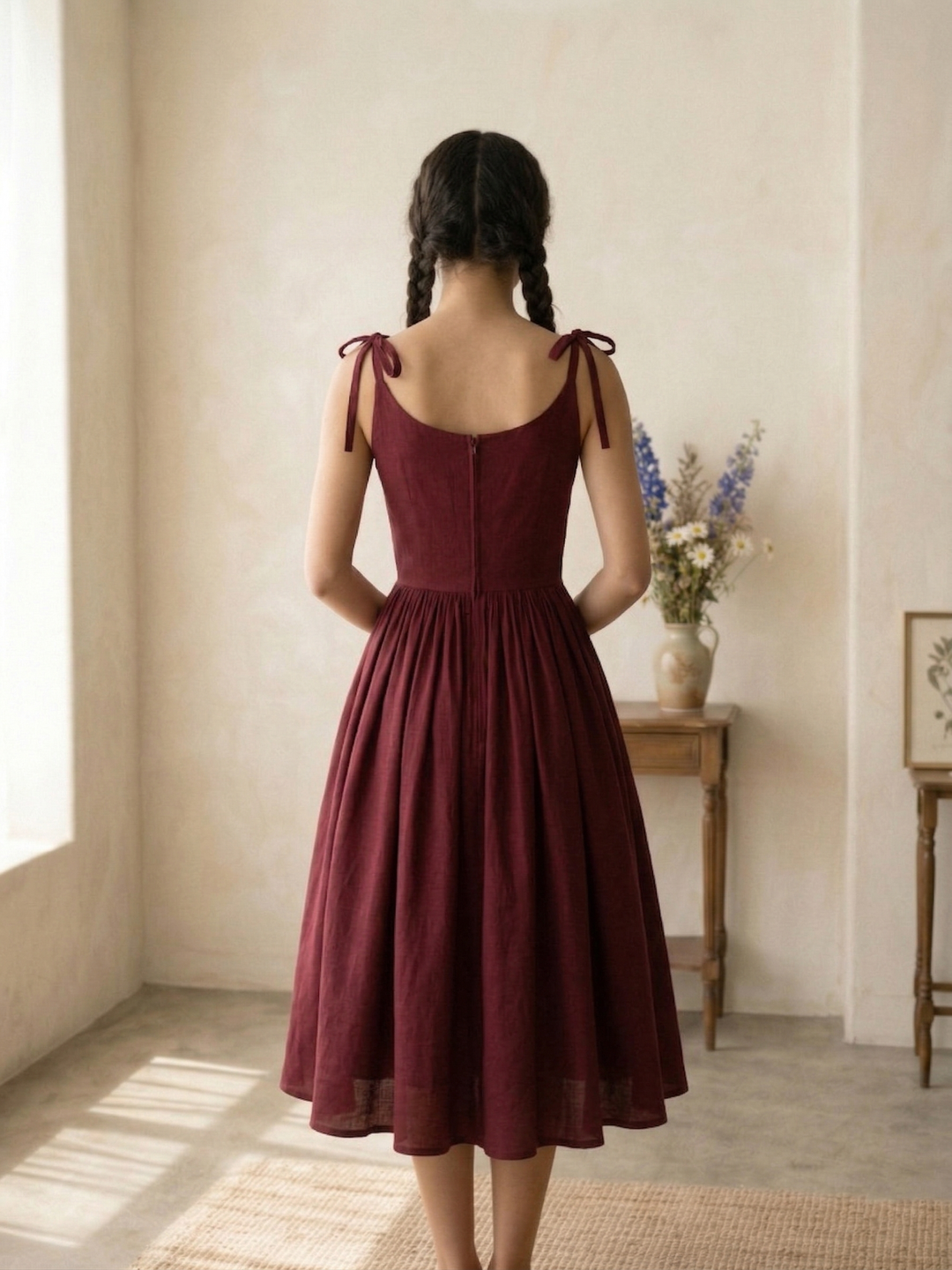 MTO - Birdie Linen Dress