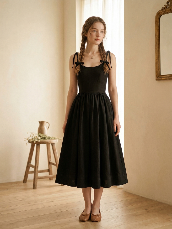 MTO - Birdie Linen Dress