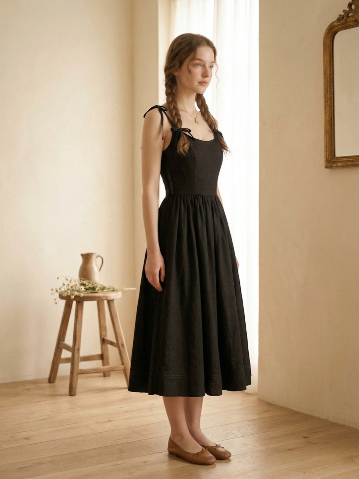 MTO - Birdie Linen Dress
