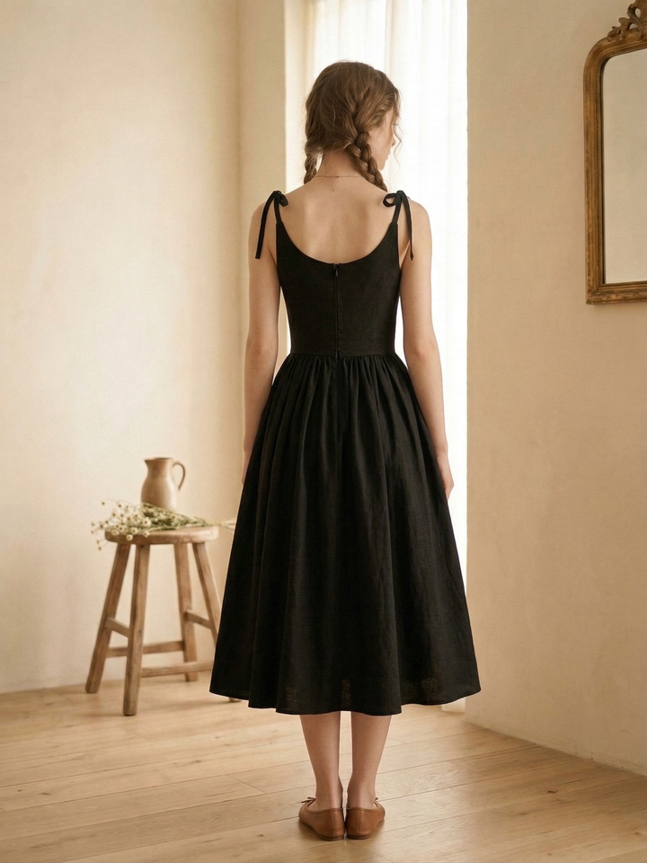 MTO - Birdie Linen Dress