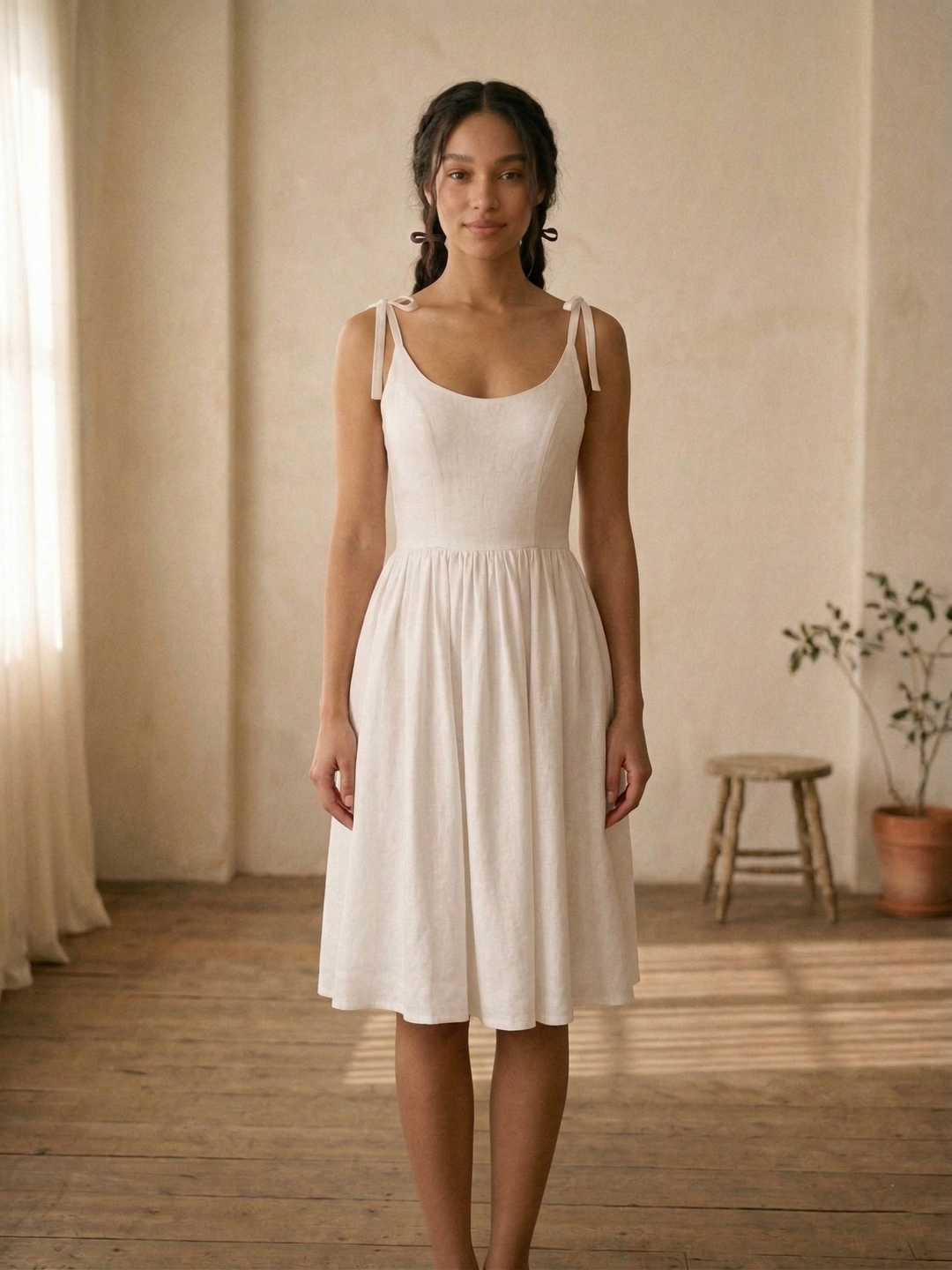 MTO - Birdie Linen Dress