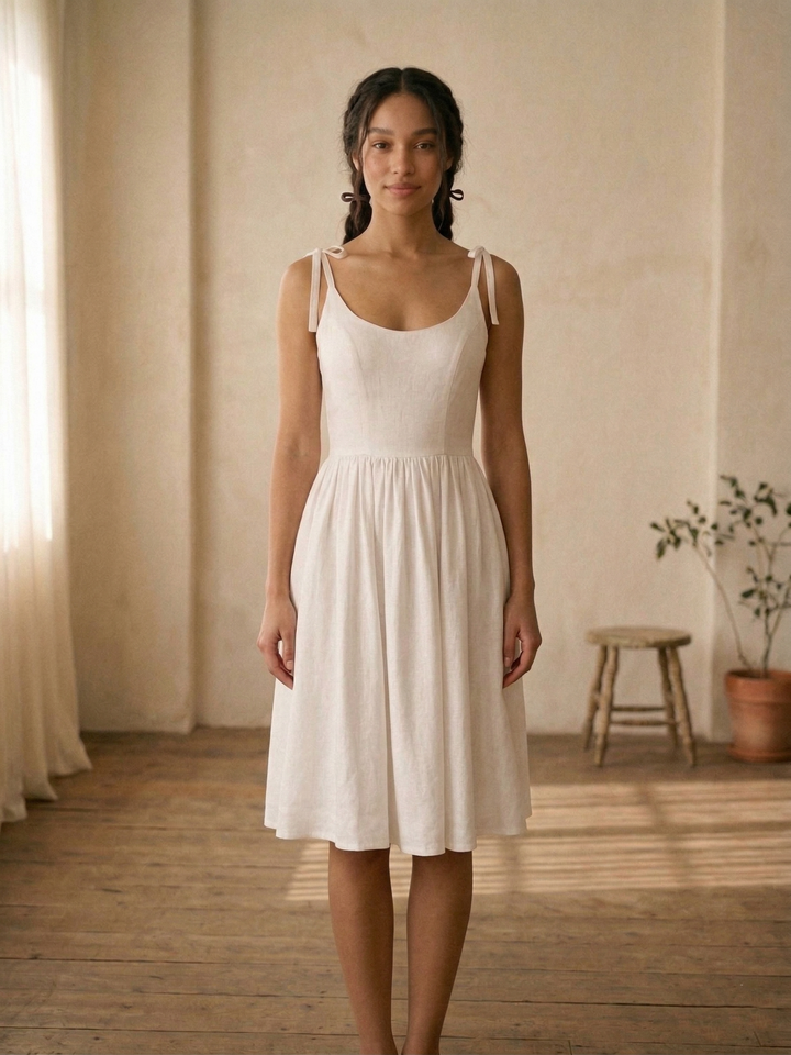 MTO - Birdie Linen Dress