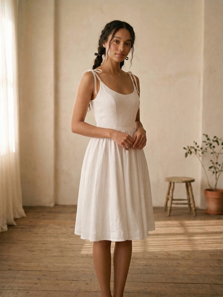 MTO - Birdie Linen Dress
