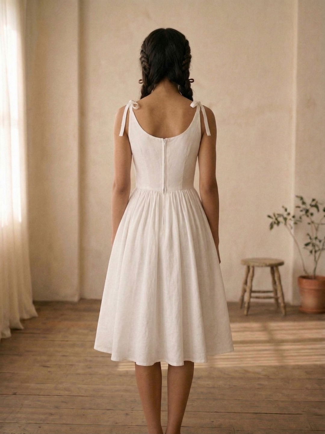 MTO - Birdie Linen Dress