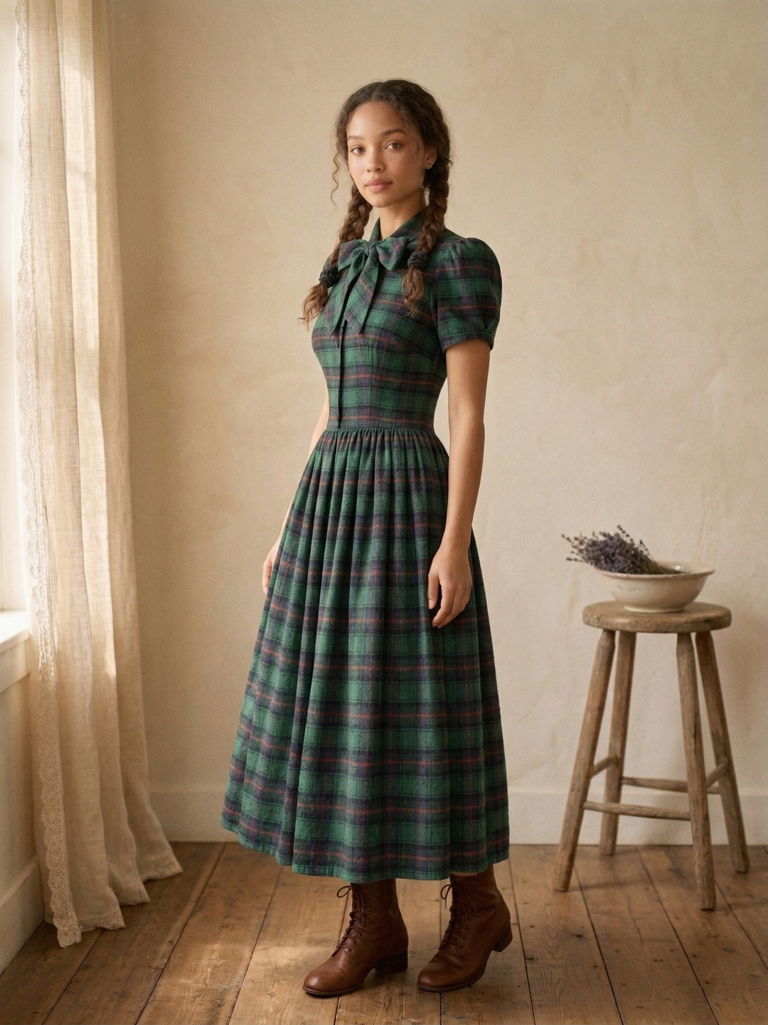 MTO - Bonnie Plaid Dress