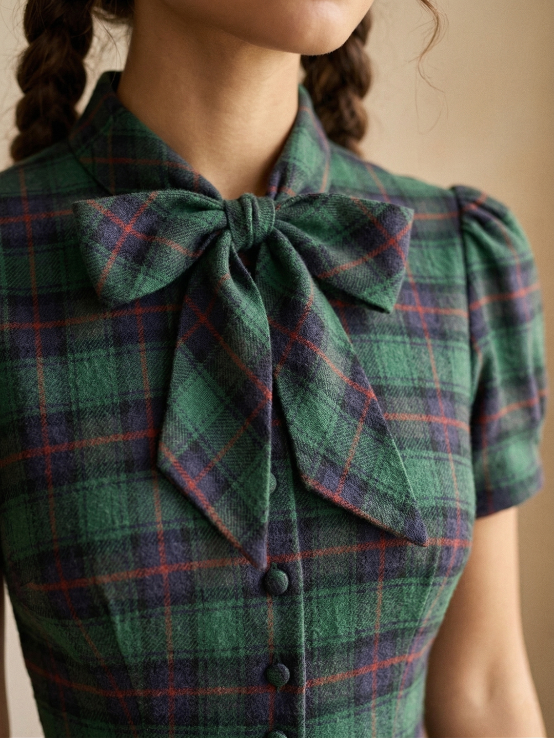 MTO - Bonnie Plaid Dress