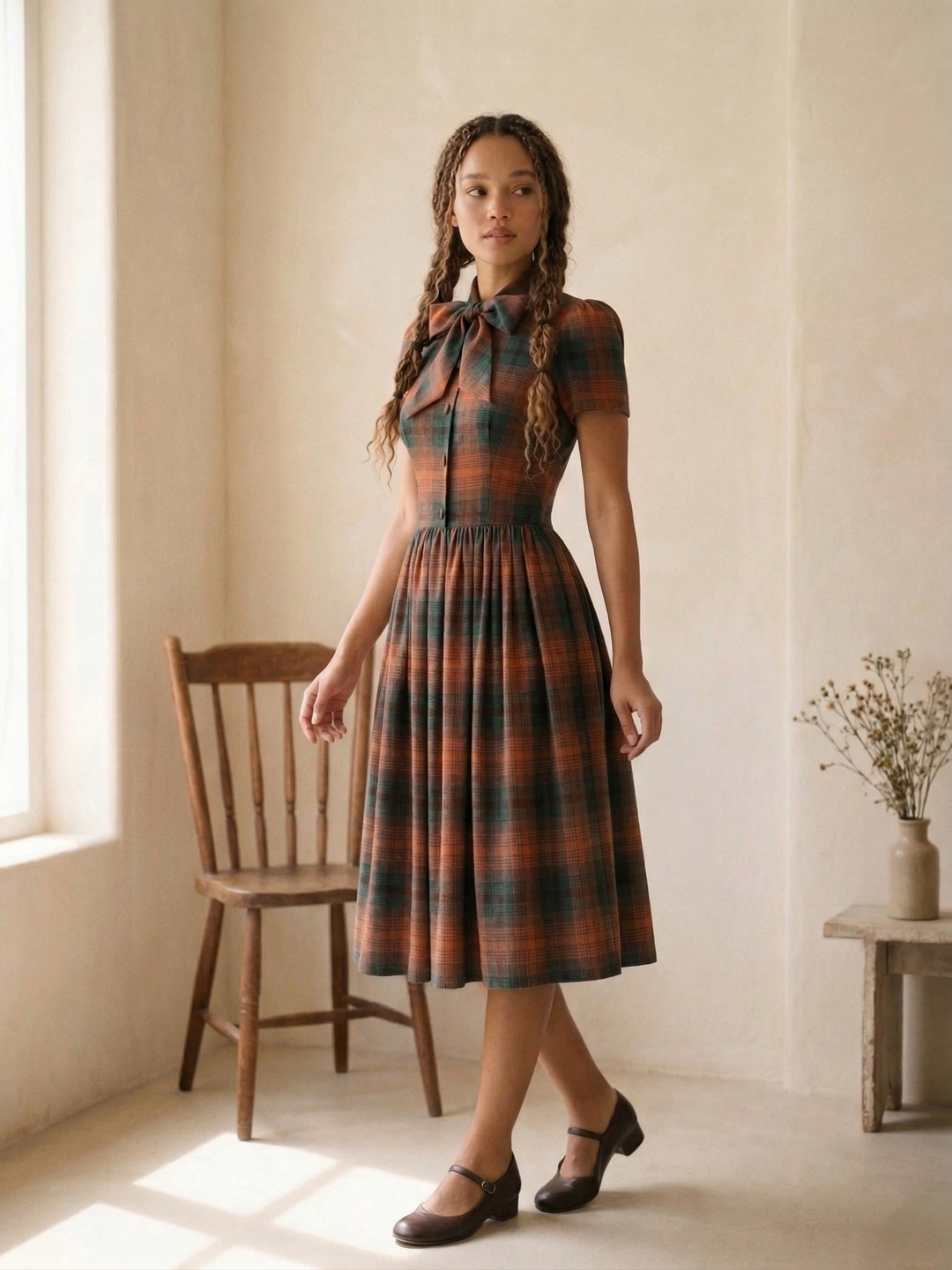 MTO - Bonnie Plaid Dress