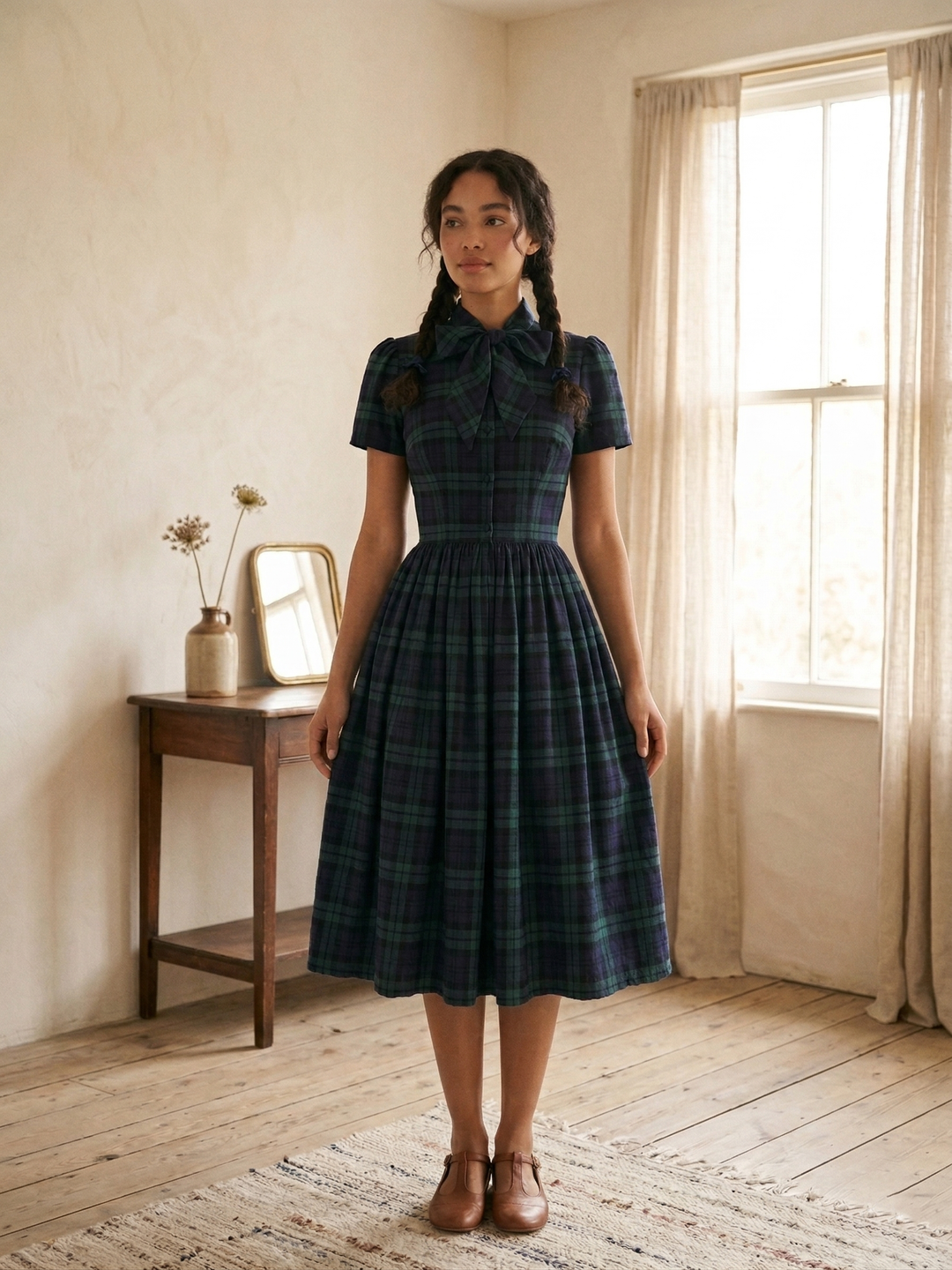 MTO - Bonnie Plaid Dress