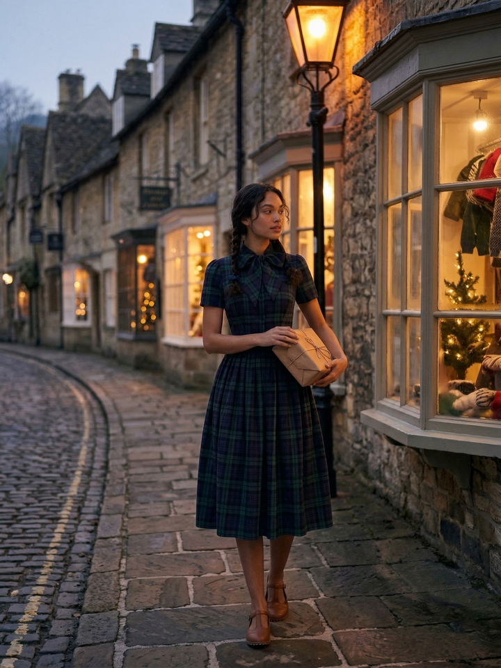 MTO - Bonnie Plaid Dress