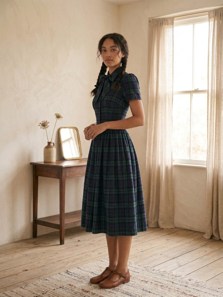 MTO - Bonnie Plaid Dress