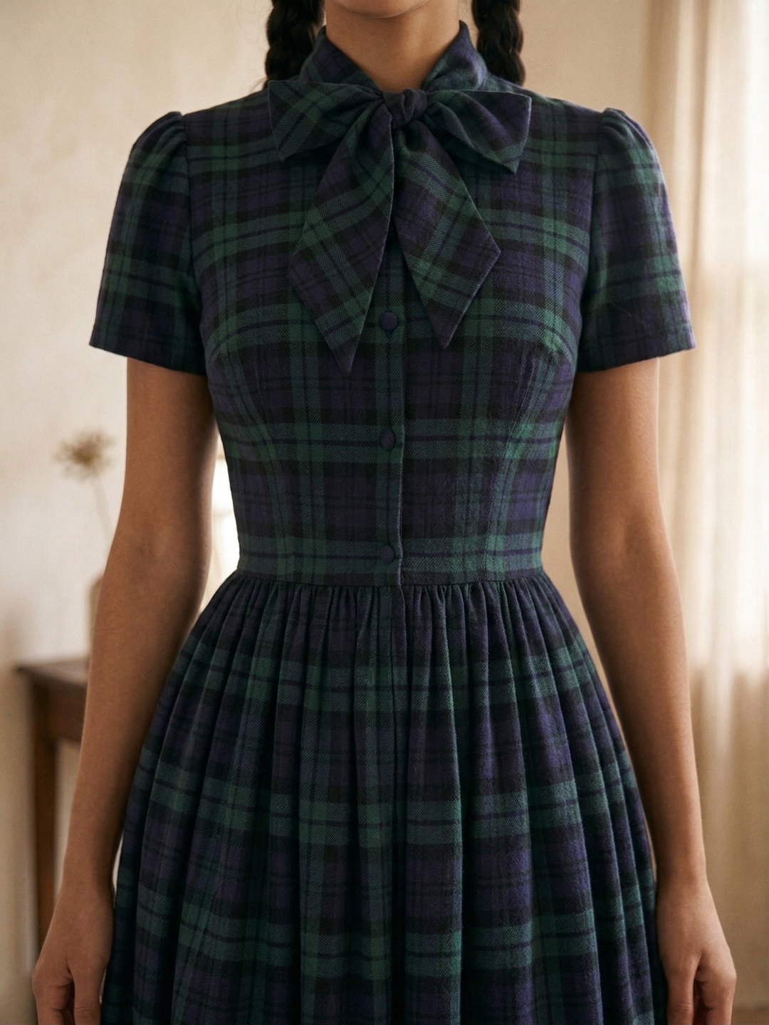 MTO - Bonnie Plaid Dress