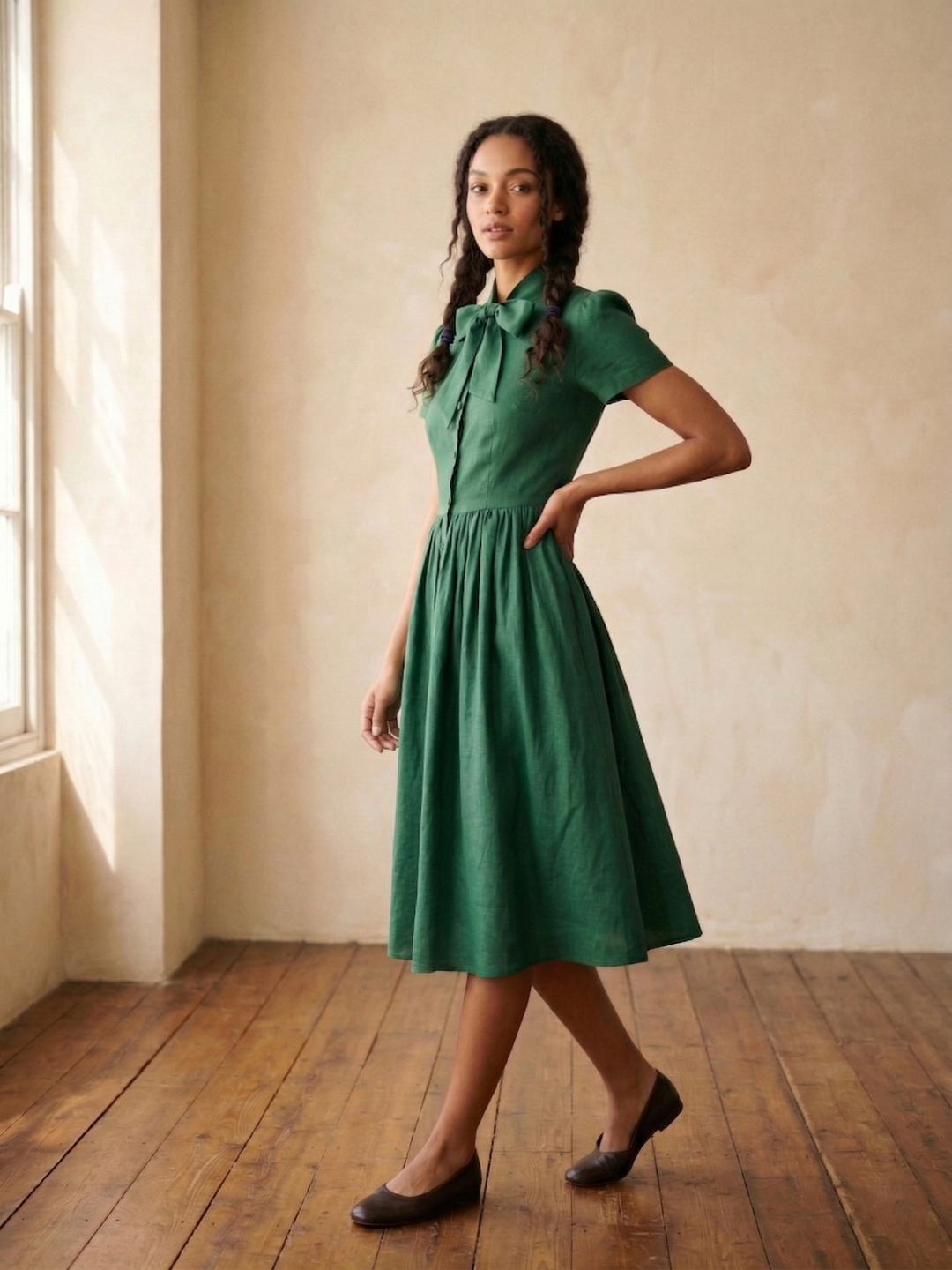 MTO - Bonnie Linen Dress