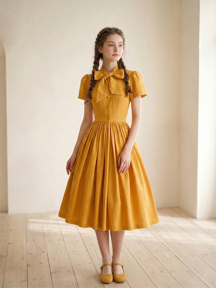 MTO - Bonnie Linen Dress