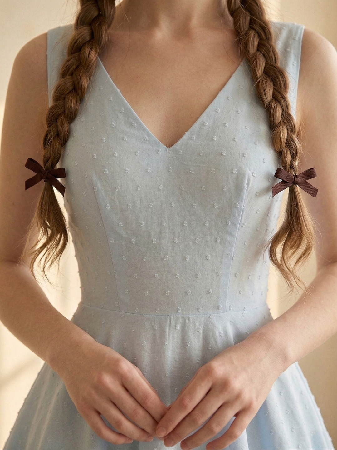 Diana Dotted Swiss Dress