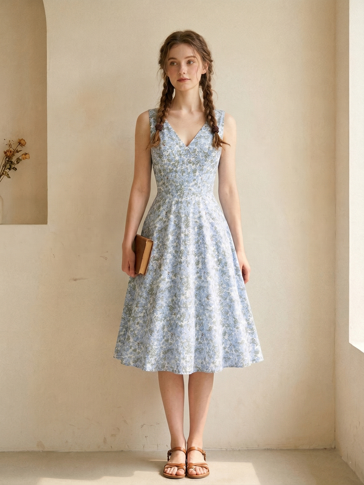 Diana Floral Dress