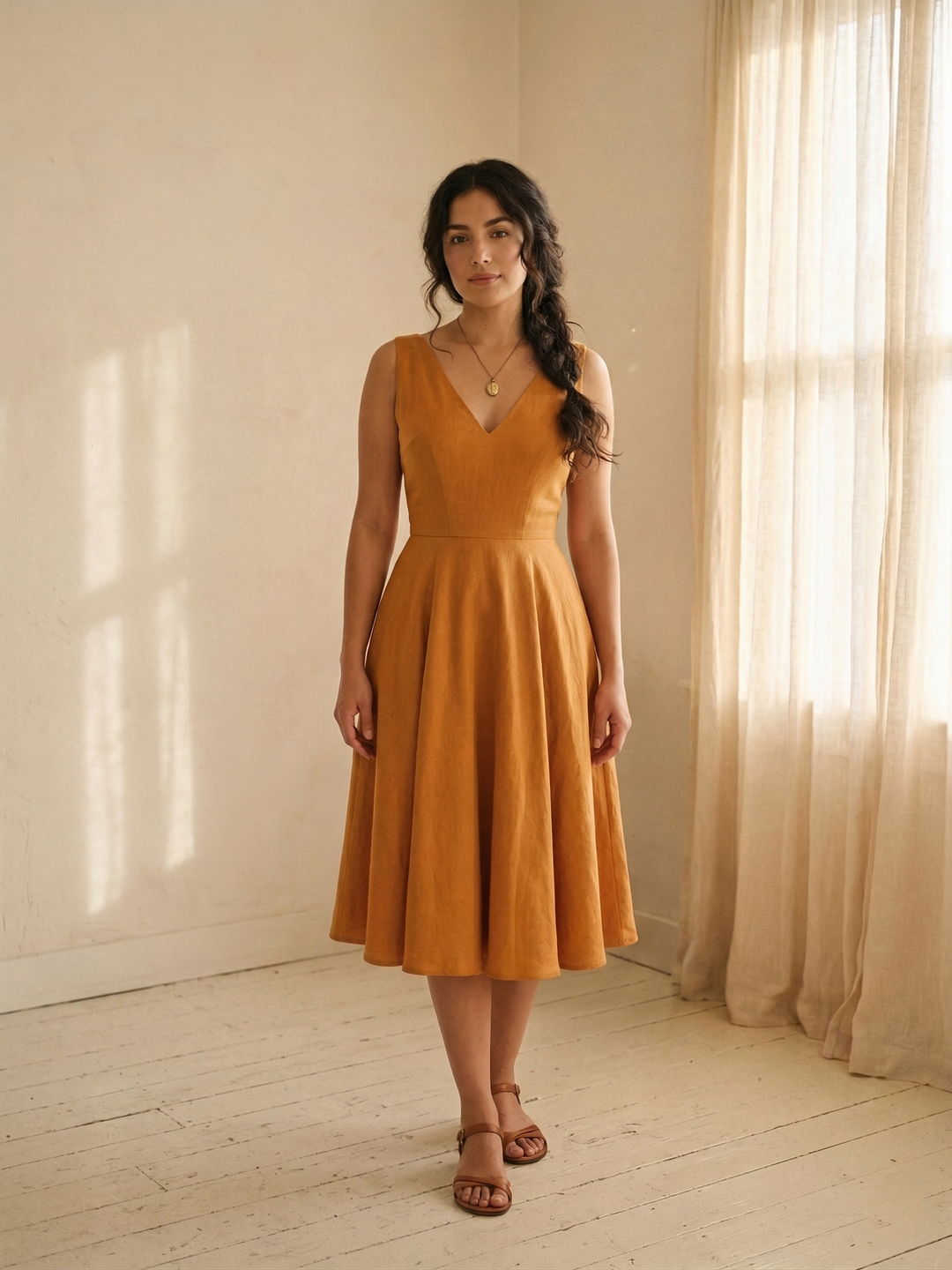 MTO - Diana Linen Dress