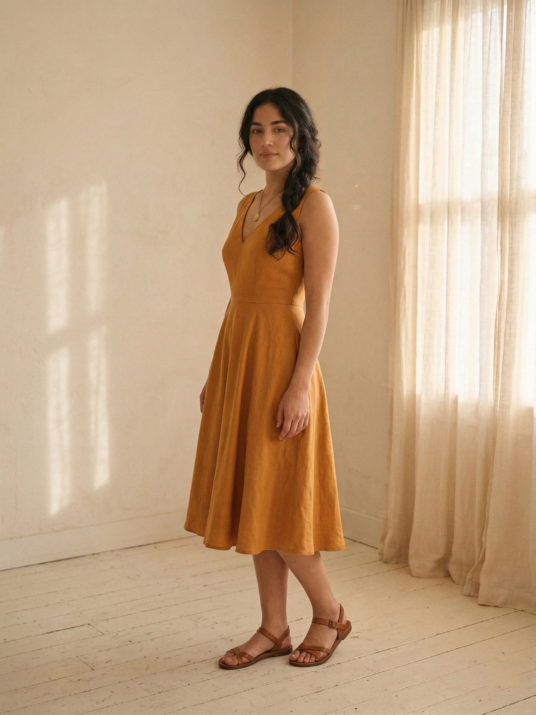 MTO - Diana Linen Dress