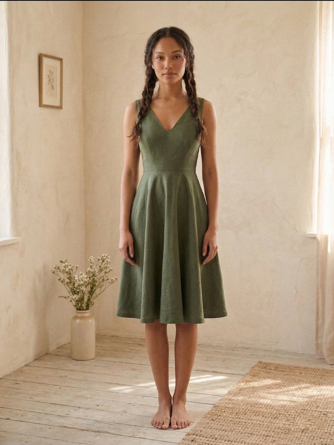 MTO - Diana Linen Dress