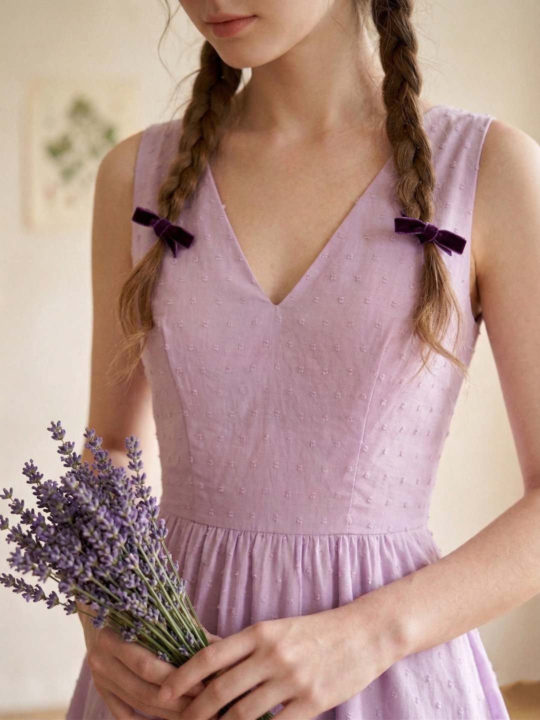 Diana Dotted Swiss Dress