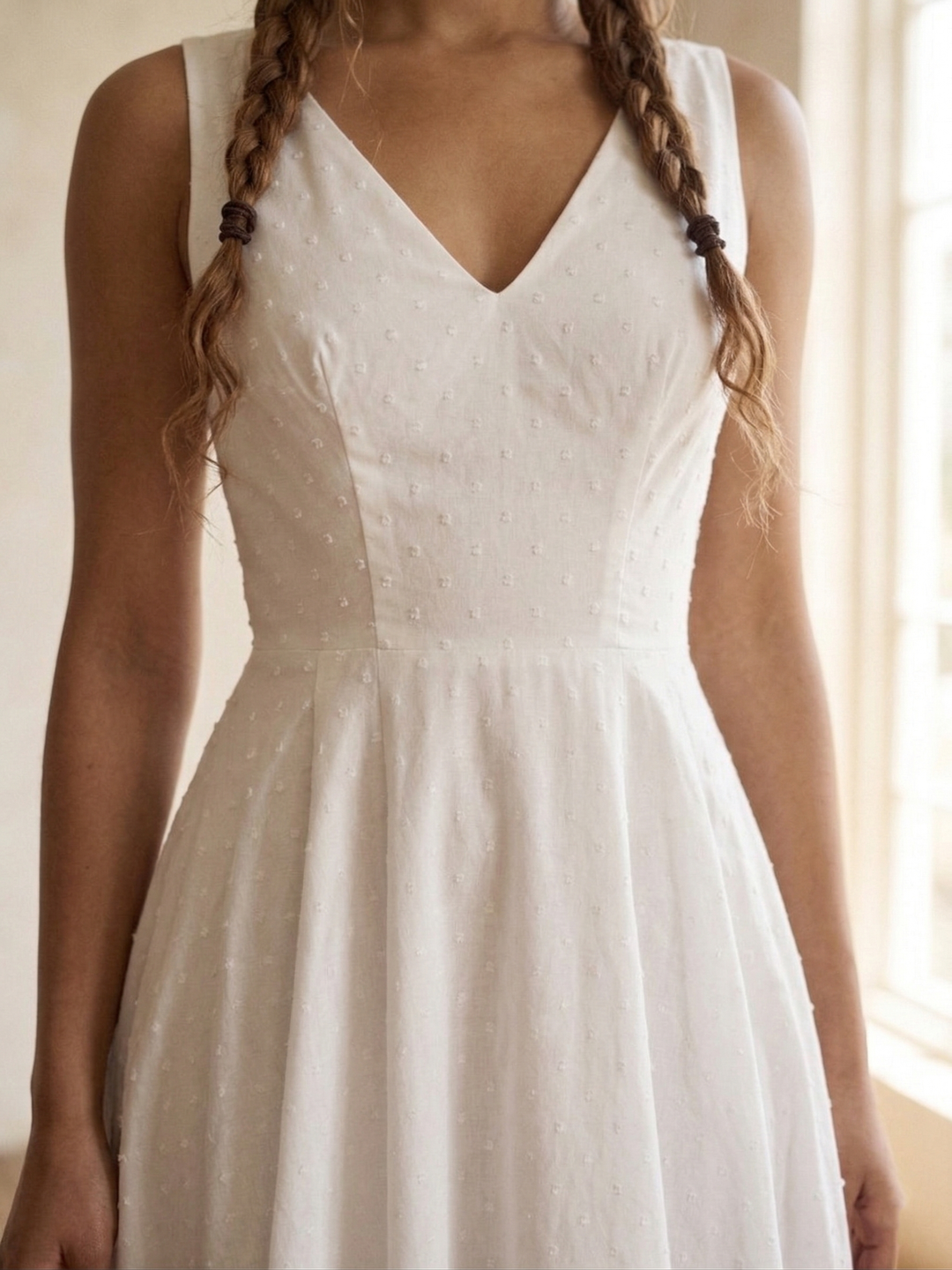 Diana Dotted Swiss Dress