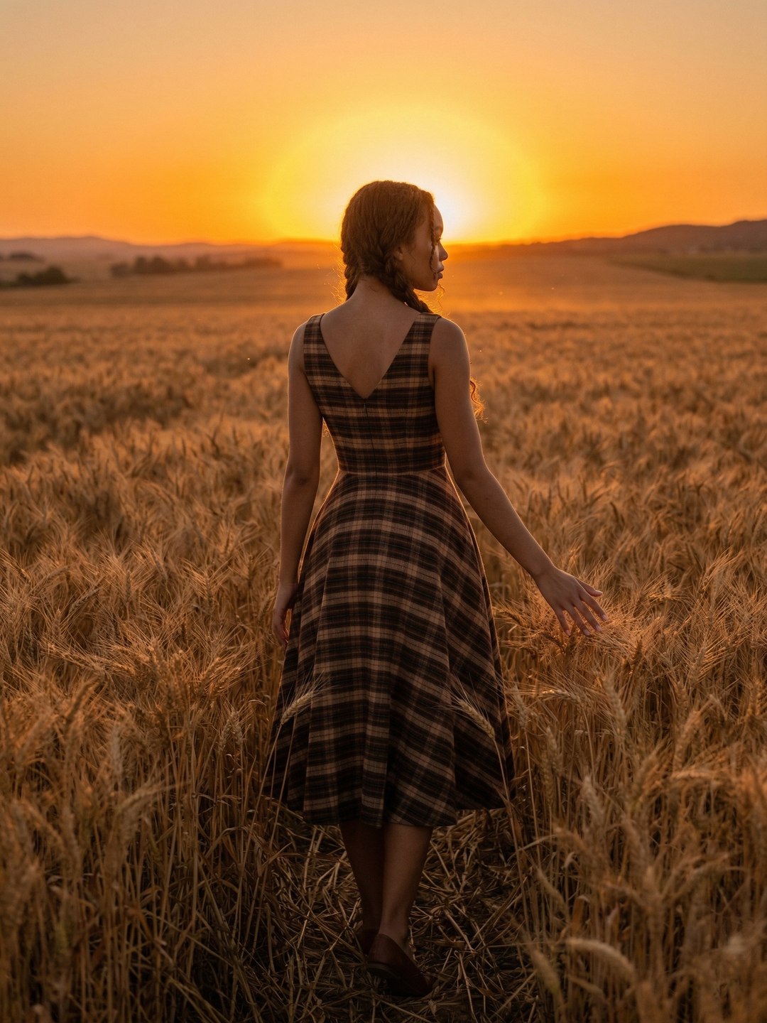 MTO - Diana Plaid Dress