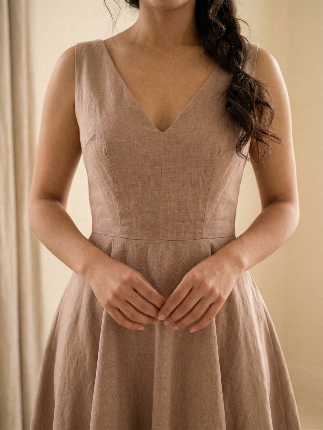 MTO - Diana Linen Dress