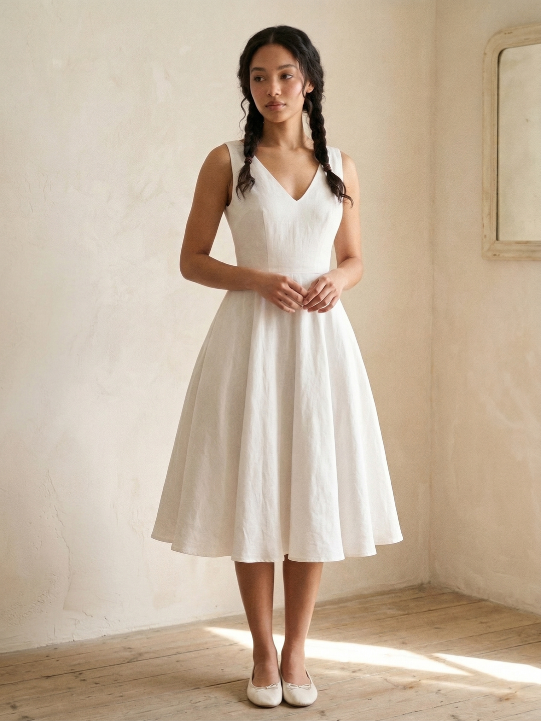 MTO - Diana Linen Dress